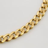 Pulso Cubano 10.2g / 8 1/4 in / 6.35mm Oro Amarillo 18K