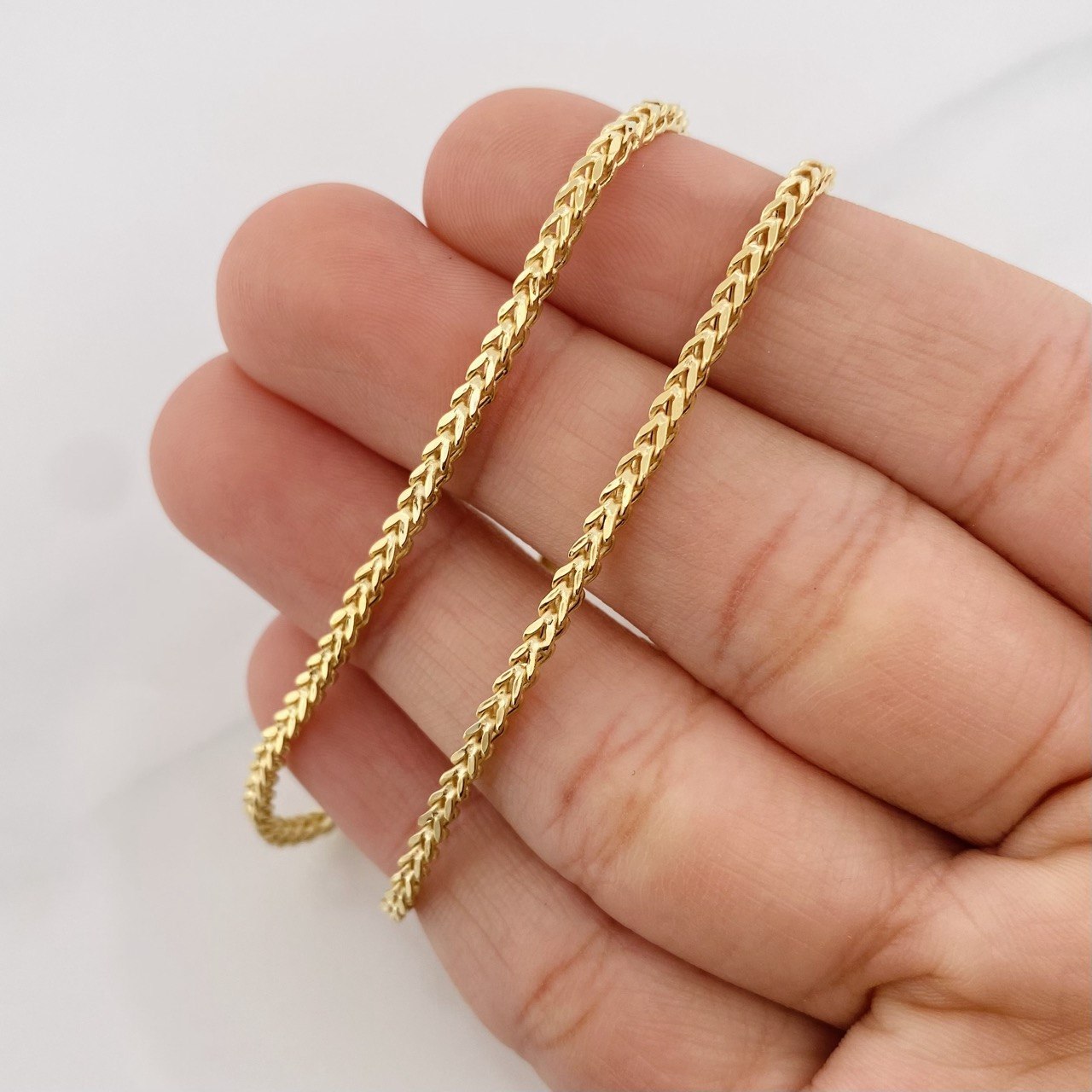Franco Chain 7.8g / 24 in / 2.6mm Yellow Gold 18K