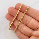 Franco Chain 7.8g / 24 in / 2.6mm Yellow Gold 18K