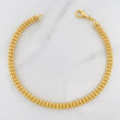Pulso Ice 11.35g / 8 1/4 in / 4.2mm Dos Oros Amarillo Blanco 18K