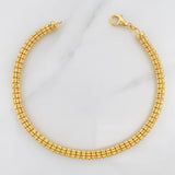Pulso Ice 11.35g / 8 1/4 in / 4.2mm Dos Oros Amarillo Blanco 18K
