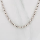 Cadena Ice 15.9g / 60cm / 2.55mm Oro Blanco 18K