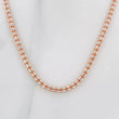 Ice Chain 18.5g / 28 in / 2.5mm Two-Tone White and Rose Gold 18K