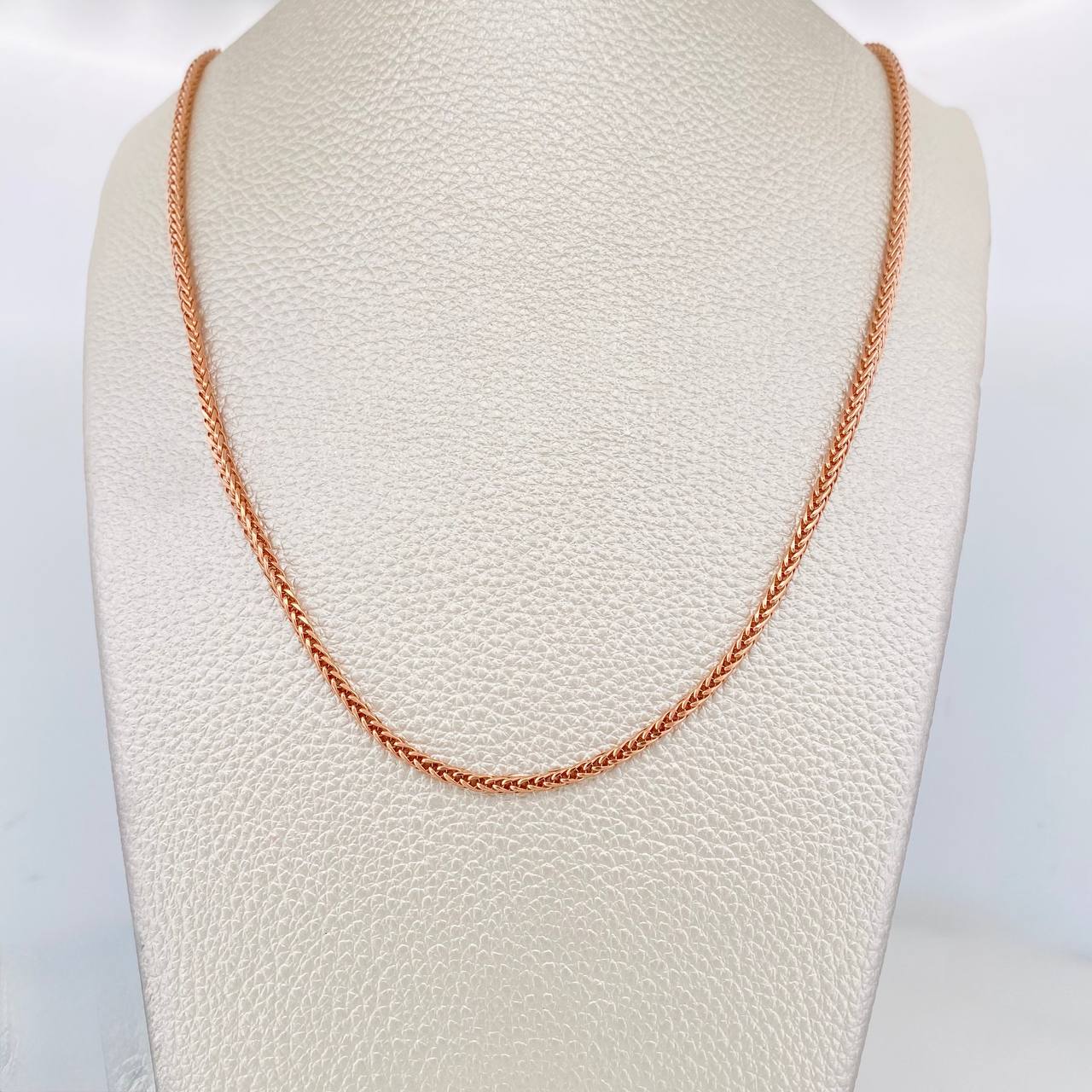 Franco Chain 5.95g / 24 in / 2.4mm 18K Rose Gold