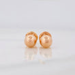 Topos Bola Lisa 0.6g / in / 6mm Oro Rosa 18K