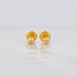 Topos Bola Lisa 0.4g / in / 3mm Oro Amarillo 18K