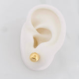 Topos Bola Lisa 0.9g / in / 8mm Oro Amarillo 18K