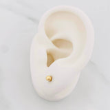 Topos Bola Diamantada 0.4g / in / 3mm Oro Amarillo 18K