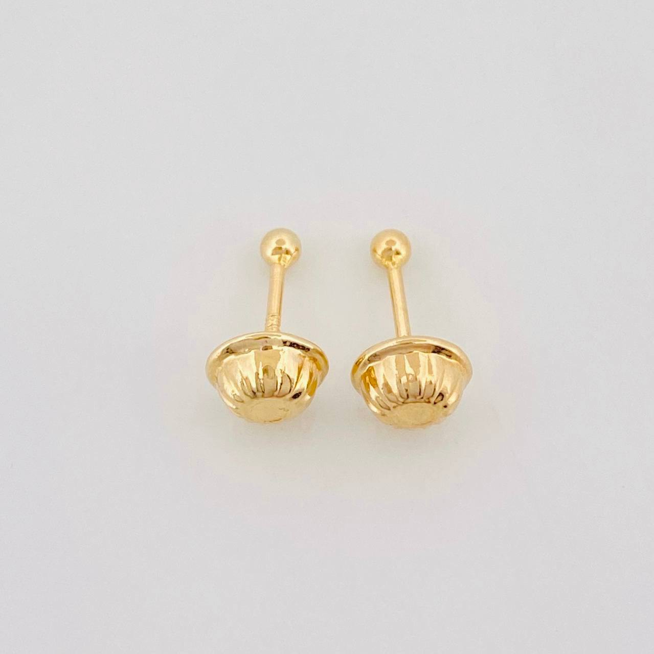 Topos Bola Lisa 0.35g / in / 2mm Oro Amarillo 18K