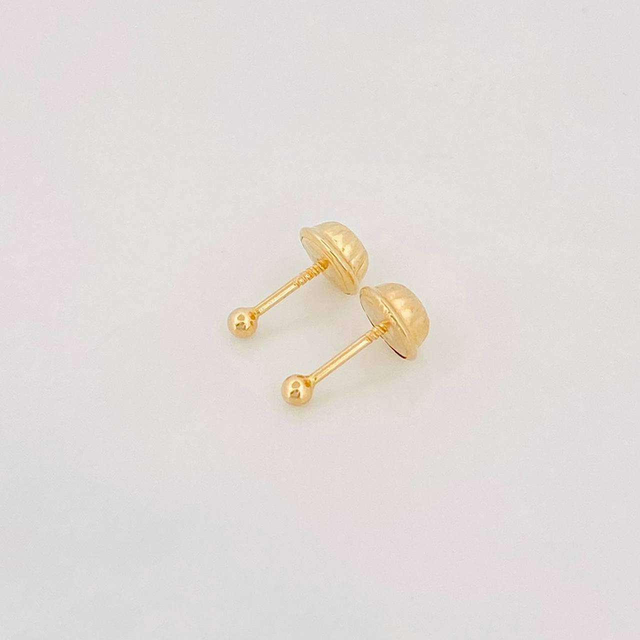 Topos Bola Lisa 0.35g / in / 2mm Oro Amarillo 18K