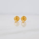 Topos Bola Lisa 0.35g / in / 2mm Oro Amarillo 18K