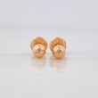 Topos Bola Diamantada 0.5g / in / 4mm Oro Rosa 18K