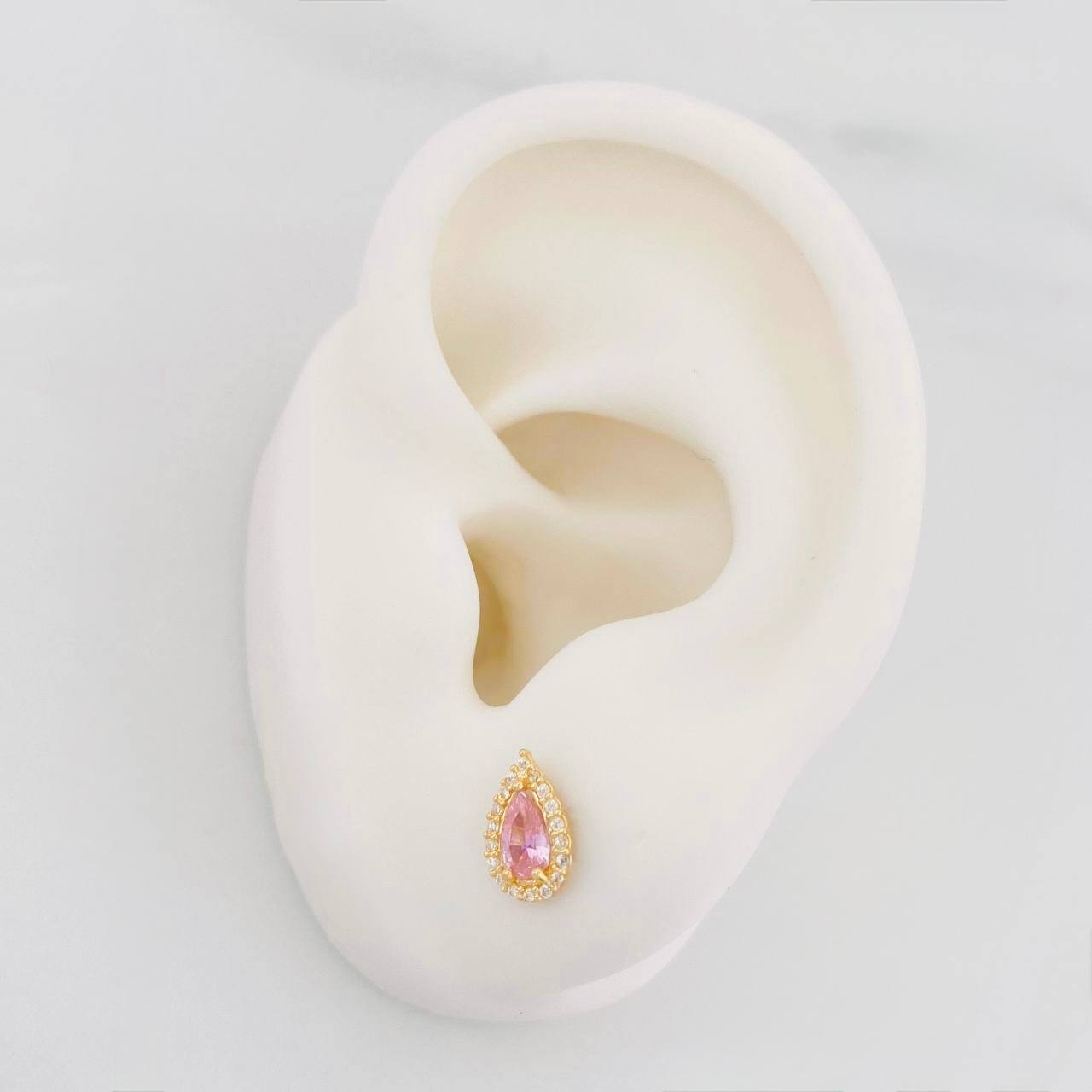 Topos Halo Gota 0.95g / in / 5.35mm Oro Amarillo 18K