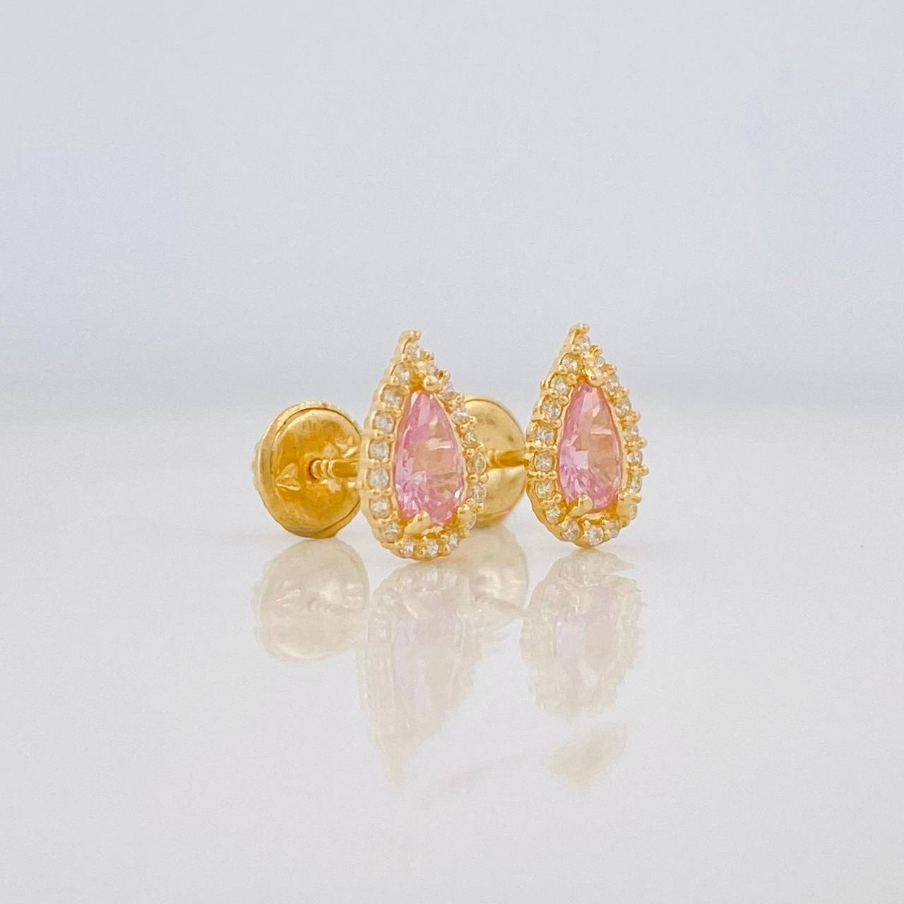 Topos Halo Gota 1g / in / 5.6mm Oro Amarillo 18K