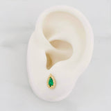 Topos Halo Gota 0.95g / in / 5.6mm Oro Amarillo 18K