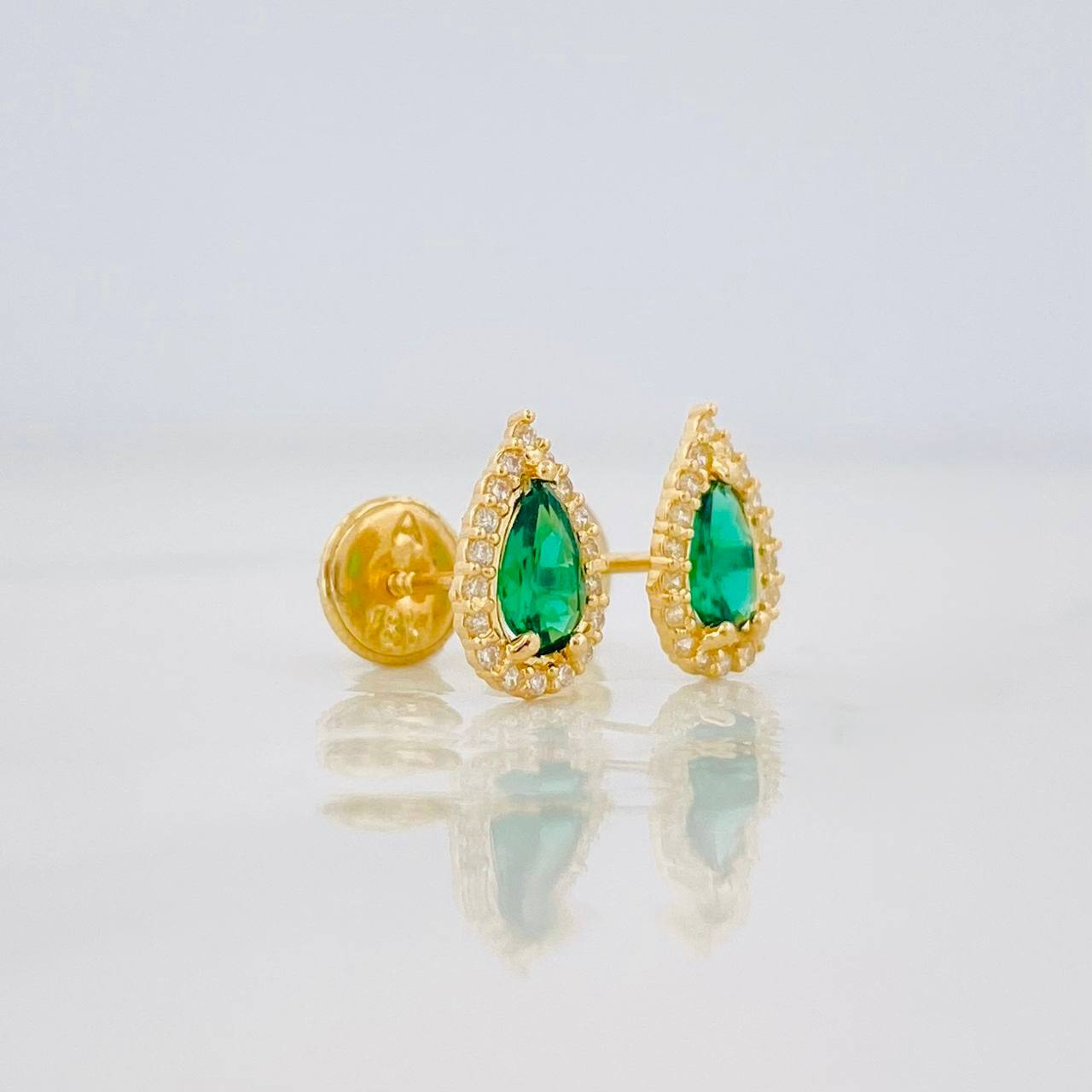 Topos Halo Gota 0.95g / in / 5.6mm Oro Amarillo 18K