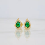 Topos Halo Gota 0.95g / in / 5.6mm Oro Amarillo 18K