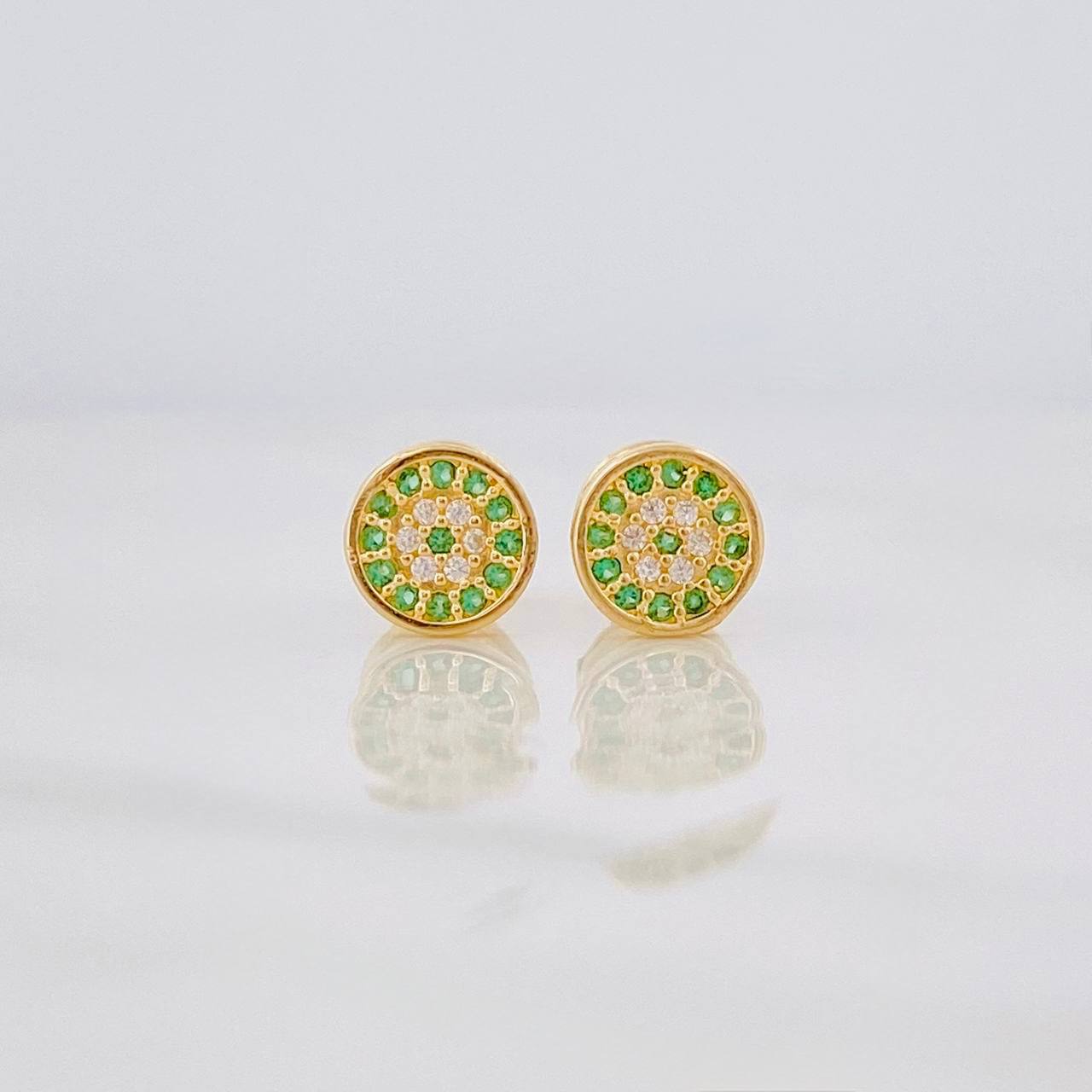 Topos Circulo 0.9g / in / 5.9mm Oro Amarillo 18K