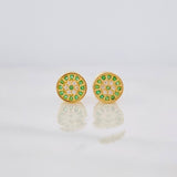 Topos Circulo 0.9g / in / 5.9mm Oro Amarillo 18K