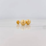 Topos Bola Diamantada 1.15g / in / 8mm Oro Amarillo 18K