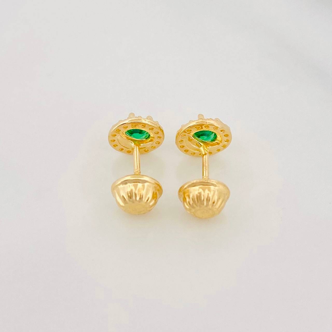 Topos Halo Circulo 1g / in / 6.2mm Oro Amarillo 18K