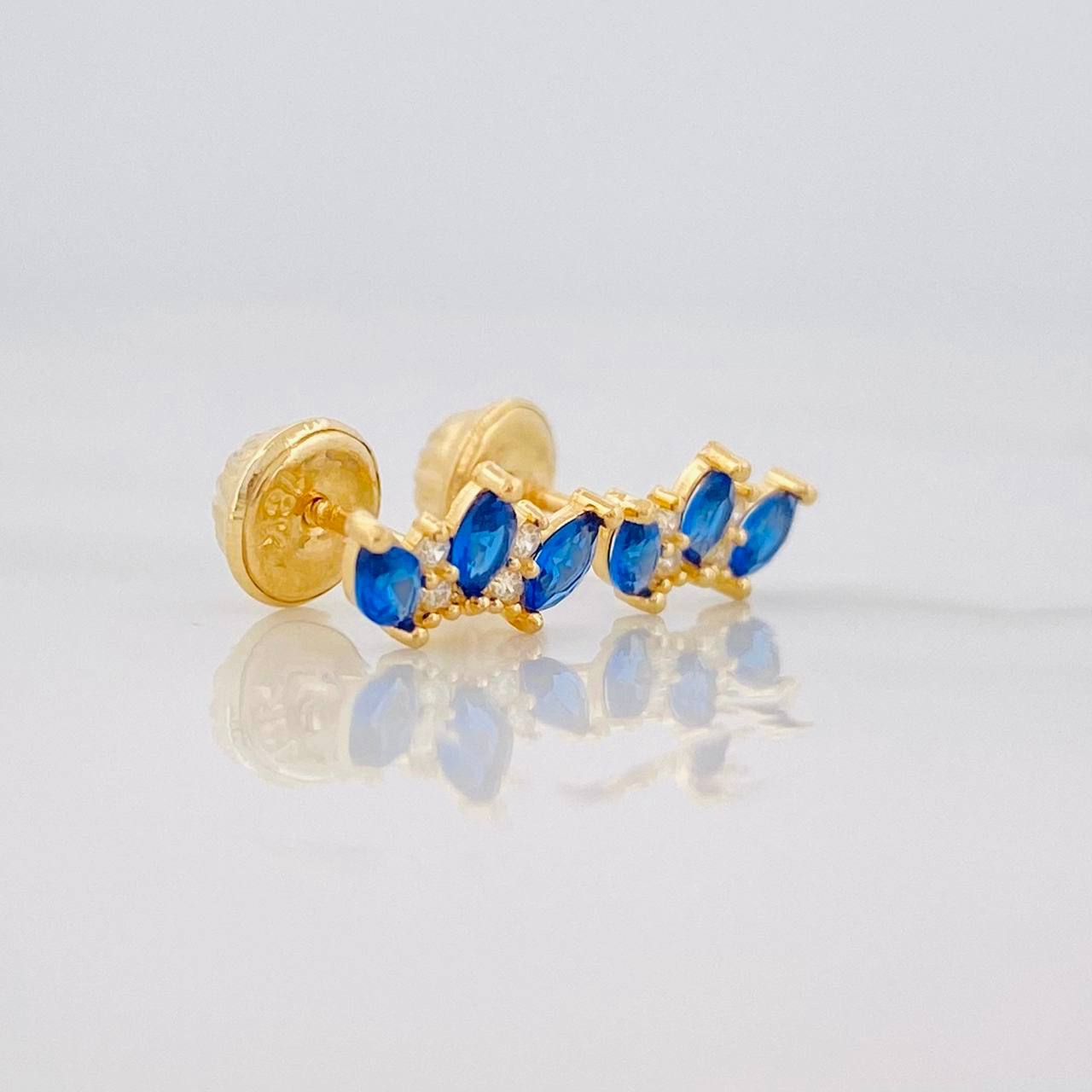 Topos Tiara 0.75g / in / 8.9mm Oro Amarillo 18K