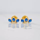 Topos Tiara 0.75g / in / 8.9mm Oro Amarillo 18K