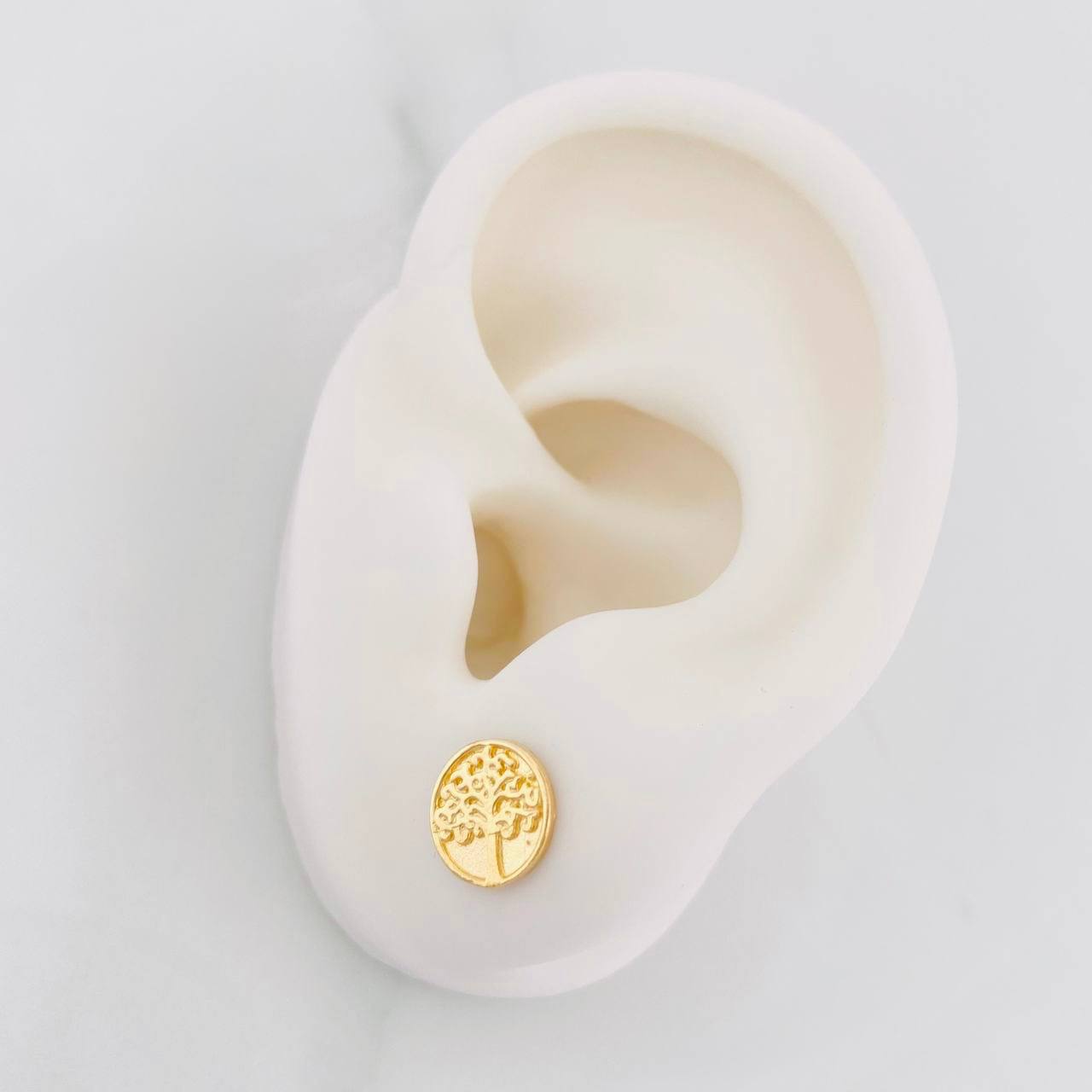 Topos Arbol 1.35g / in / 8.3mm Oro Amarillo 18K