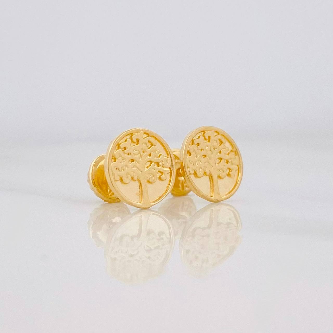 Topos Arbol 1.35g / in / 8.3mm Oro Amarillo 18K