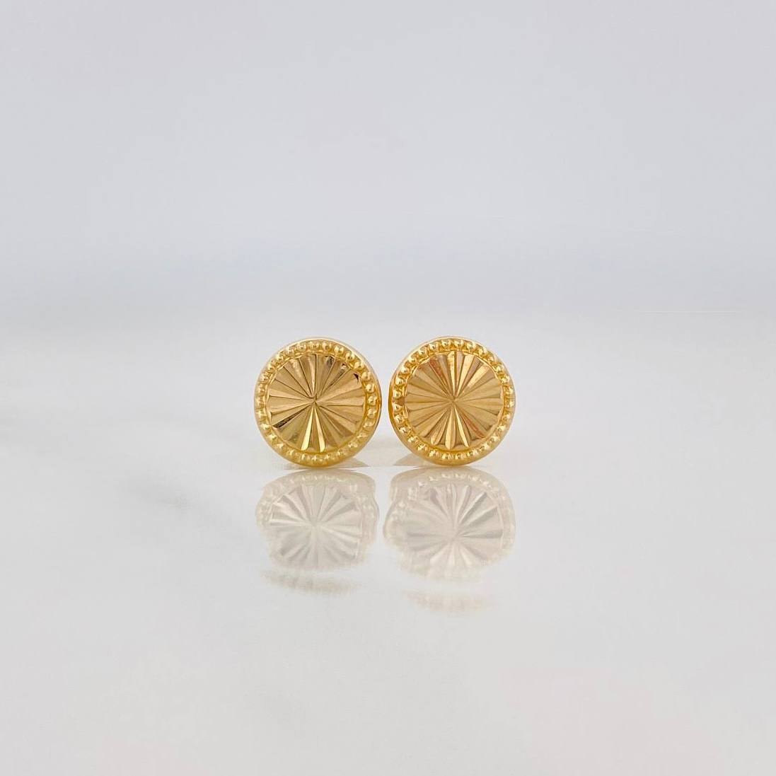 Topos Circulo 0.7g / in / 7mm Oro Amarillo 18K