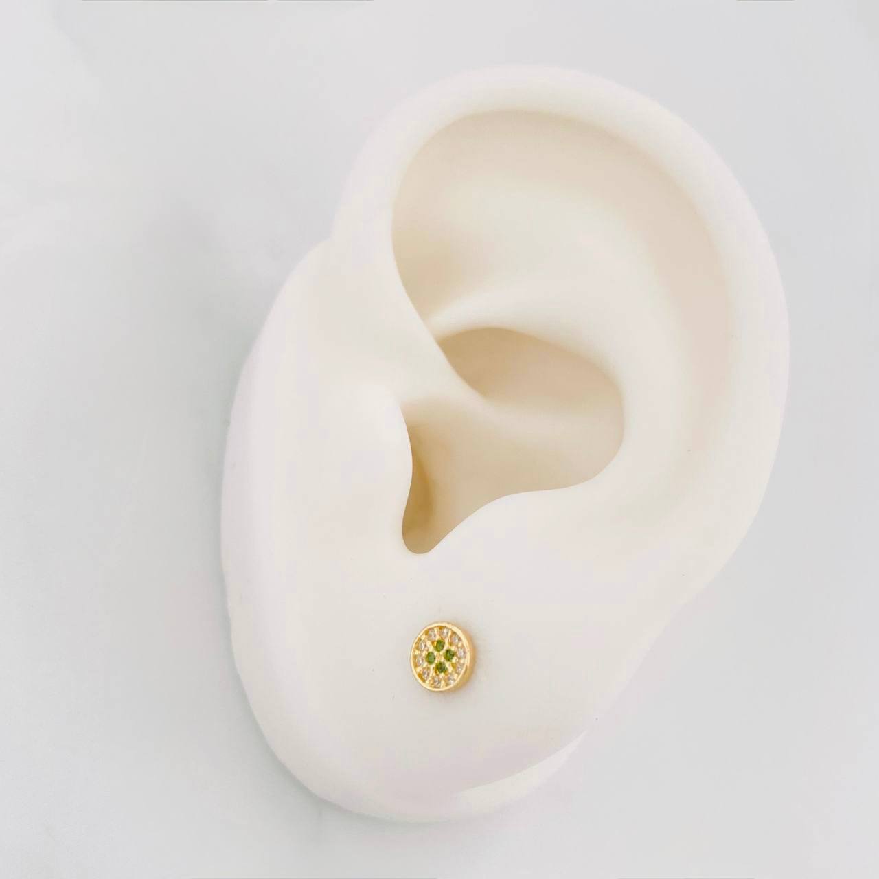 Topos Circulo 0.7g / in / 4.6mm Oro Amarillo 18K
