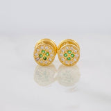 Topos Circulo 0.7g / in / 4.6mm Oro Amarillo 18K