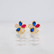 Topos Flor 0.95g / in / 7.8mm Oro Amarillo 18K