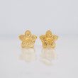 Topos Flor 1.2g / in / 8mm Oro Amarillo 18K