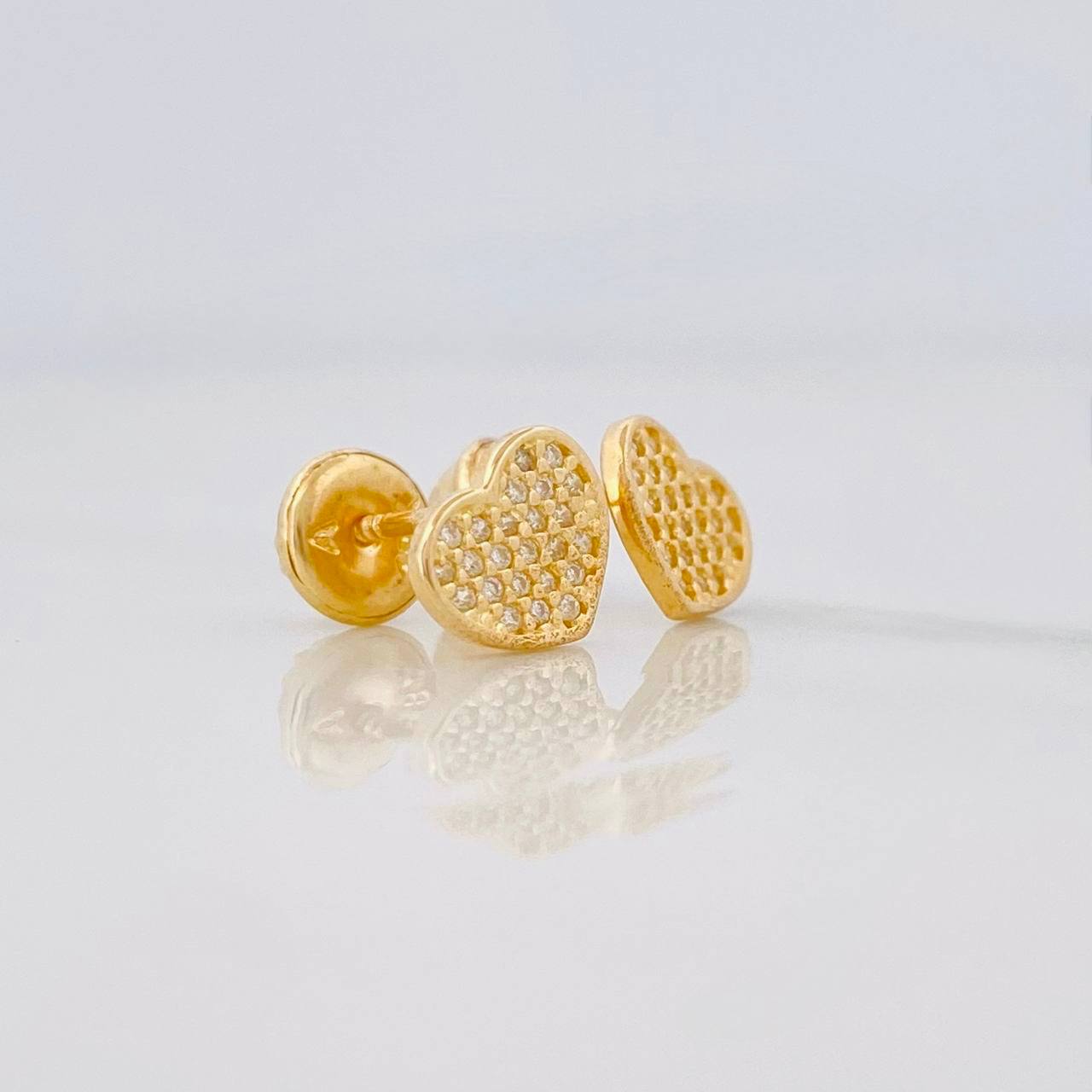 Topos Corazon 1g / in / 7.2mm Oro Amarillo 18K