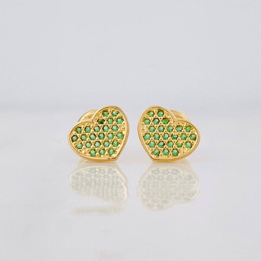 Topos Corazón Tupido 0.95g / in / 7.3mm Oro Amarillo 18K