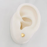 Topos Corazon 0.5g / in / 5mm Oro Amarillo 18K