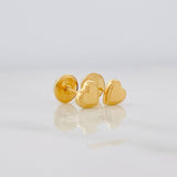 Topos Corazon 0.5g / in / 5mm Oro Amarillo 18K