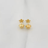 Topos Estrella 0.45g / in / 5.4mm Oro Amarillo 18K