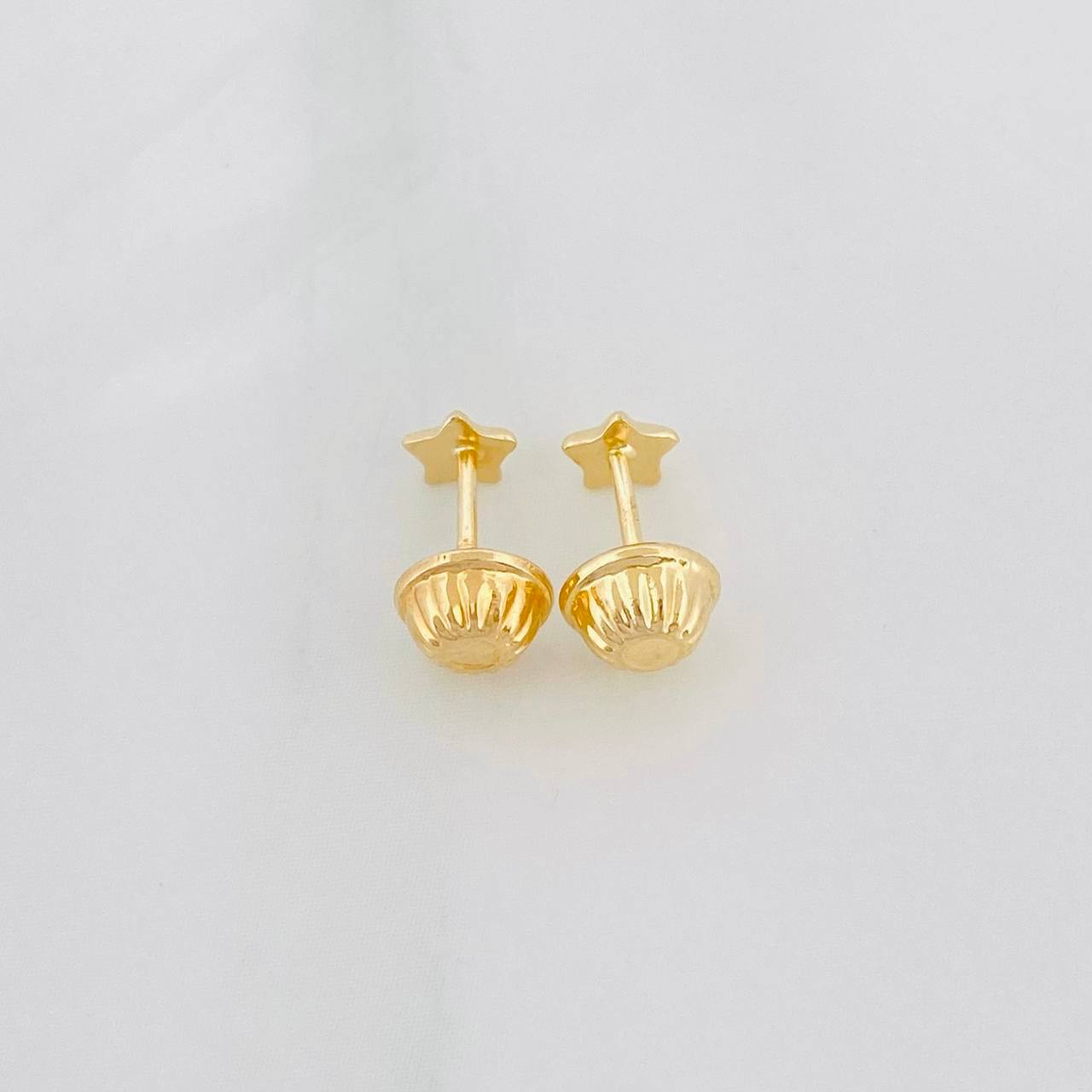 Topos Estrella 0.45g / in / 4.6mm Oro Amarillo 18K