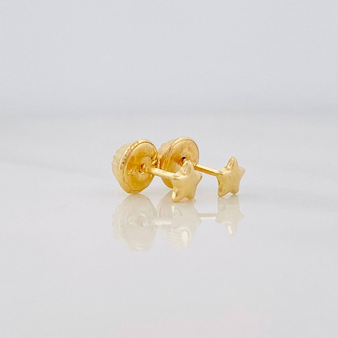 Topos Estrella 0.45g / in / 4.6mm Oro Amarillo 18K
