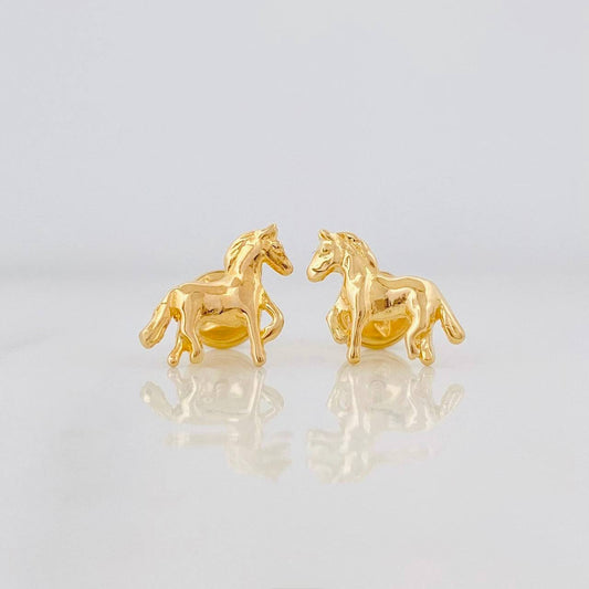 Topos Caballos 1.1g / in / 8.1mm Oro Amarillo 18K