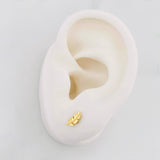 Topos Flores 1.25g / in / 706mm Oro Amarillo 18K
