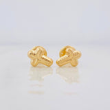 Topos Cruz 0.6g / in / 5.8mm Oro Amarillo 18K