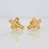 Topos Cruz 1.15g / in / 7.9mm Oro Amarillo 18K