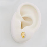 Topos Virgen de Guadalupe 1g / in / 6mm Oro Amarillo 18K