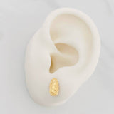 Topos Virgen de Guadalupe 0.75g / in / 6.45mm Oro Amarillo 18K