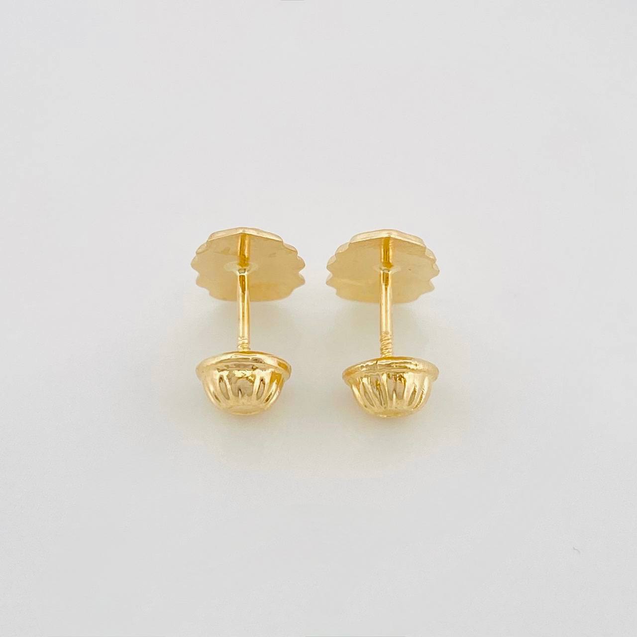 Topos Virgen de Guadalupe 0.75g / in / 6.45mm Oro Amarillo 18K