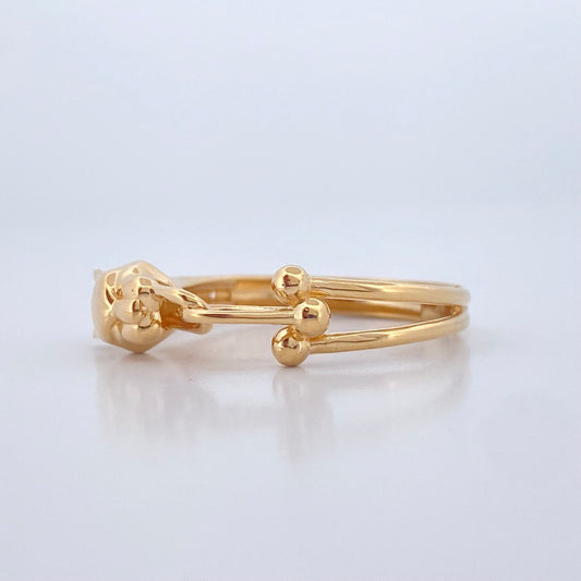 Anillo Pantera 3.75gr / T9 1/2 / Oro Amarillo 18K %