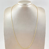 Flat Mariner Chain Volga 3.45gr / 60cm / 1.4mm Yellow Gold +3 18K ©